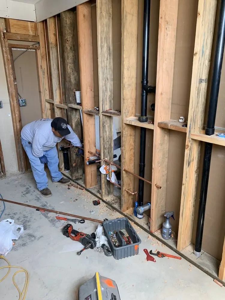 Commercial rough-in plumbing for Trenchless Sewer Repair in Lafayette Hill